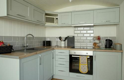Yew Lodge - Shepherd's Hut Railway Carriage with "Hot Tub" - Sleeps 4 - Escape Completely! - Foto 3