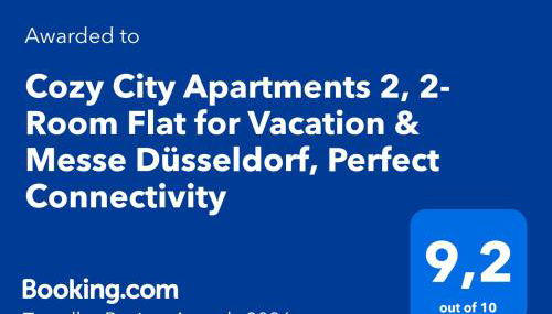 Cozy-Stay II, 2-Room Flat for Vacation & Messe, Düsseldorf, Perfect Connectivity - Foto 2