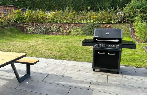 Exklusive Ferienwohnung bei Berlin, bis 5 Gäste, große Terrasse, Garten - Foto 30