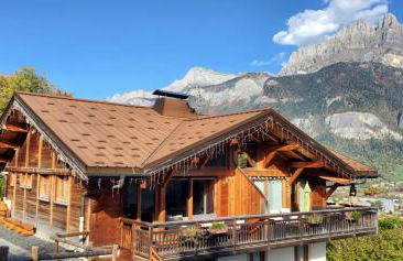 SUPERBE DEMI CHALET LUXUEUX 120M² 8 Personnes à SALLANCHES. - Foto 15