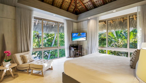 All-inclusive Ocean View Cap Cana Villa With Chef Butler Maid Pool Jacuzzi Eden Roc Beach Access - Foto 3, Habitación