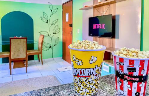 Apê Elegante I Wi-Fi e A/C - Foto 1