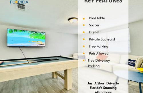 Game Night Ready Lakeland Stay Near Colleges - Foto 13