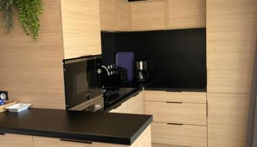 CHALET 10 chaleureux tout confort dans domaine avec Piscine au cœur des Landes bord de Lac avec plage aménagée - Foto 5, stove