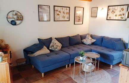 viel Natur und idyllische Umgebung - Ferienhaus Honigtopf Häuschen Kormorannnest - Foto 2