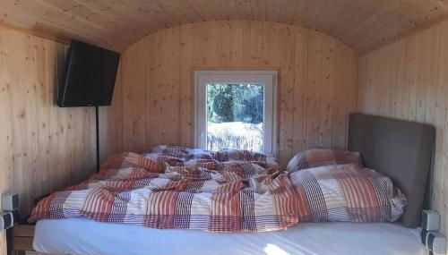 Zirkuswagen Glamping für 2 mit Veranda Küche Netflix Parken und Hofladen - Foto 3