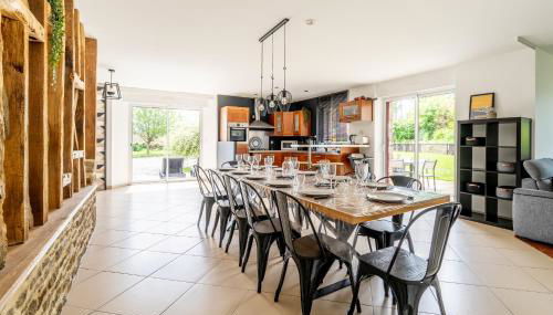 Gite Ti Coz piscine intérieure - Foto 5