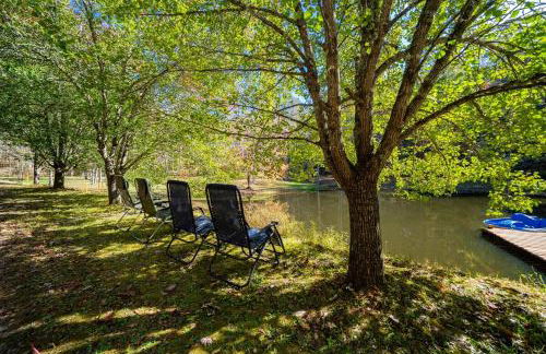 Modern Mountain Retreat~120ac~ Pond~Boat~Trails~FP - Foto 43