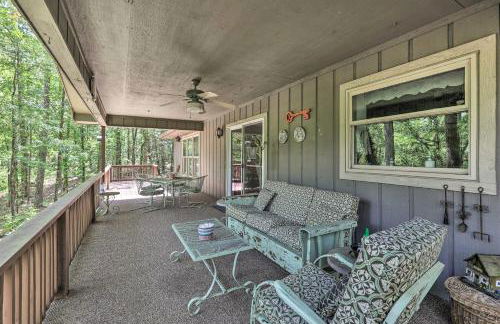 Furnished Deck with Views Hot Springs Cottage - Foto 21