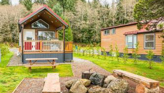 Rainforest Tiny Home Retreat Retro - Foto 3