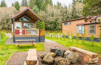 Rainforest Tiny Home Retreat Retro - Foto 3