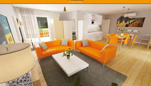 APPART'HÔTEL Les Prés Blondeau, 1 à 10 personnes, 3 chambres, Terrasse, Parking privé, Wifi, Arrivée autonome 24-7 - Photo 5