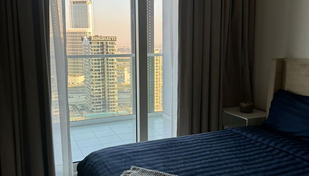 1BHK in Business Bay. Canal View - Foto 3, Habitación