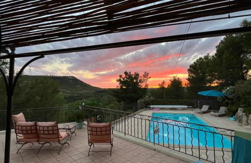 Villa BELVENTO, superbe villa au calme, piscine, vue incroyable ! - Photo 1