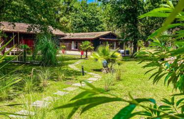 House de la Canopée, Swimming pool, Lake, Forest, large garden and WIFI - Foto 17