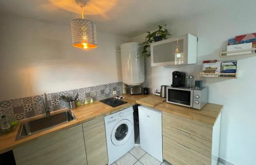 Le First Auversois charmant studio avec jardinet - Foto 17