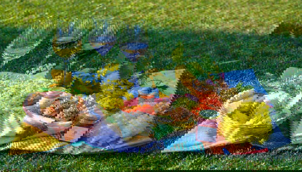 Picnic alla cantina di Partinico