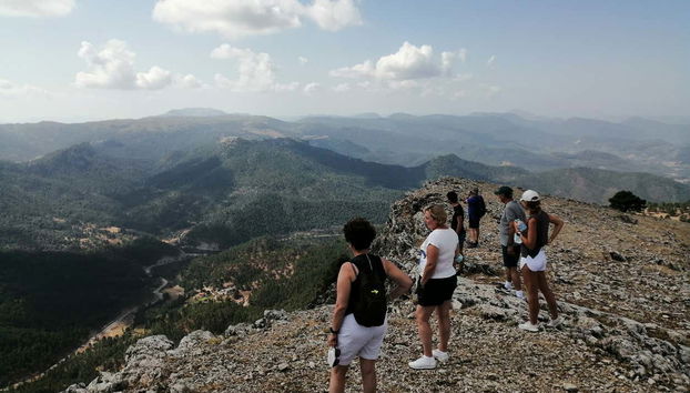 Uno dei punti panoramici più alti