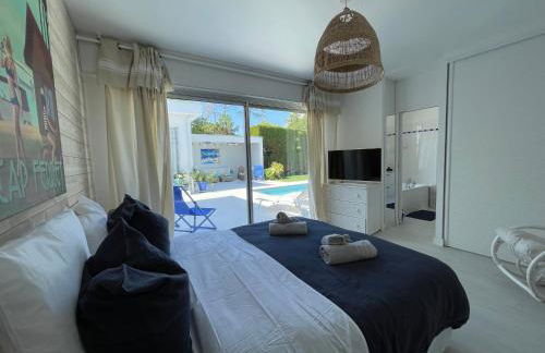 Villa de Mer, première ligne, plage et piscine - Foto 12