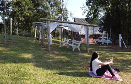 Chalé Sunset com Hidro, lareira, piscina, cavalo, trilha, tiro ao alvo - Foto 32