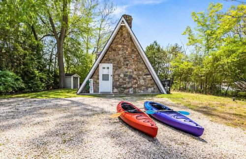 Romantic A-frame HeartJacuzzi Firepit Kayaks - Foto 1