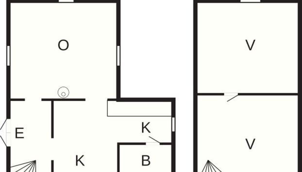 4 Person Holiday Home in Mantorp-by Traum - Foto 5, Planta do andar