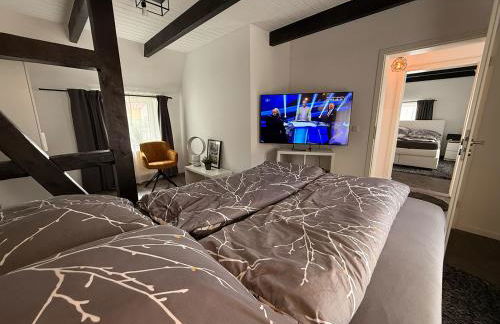 Fachwerkhaus mit 2 getrennten Schlafzimmern, Wohnzimmer und Küche - Foto 21