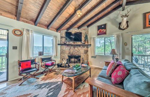 Scenic Hideaway with Deck and Grill about 6 Mi to Ruidoso! - Foto 12