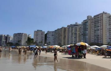 Apartamento Dulce Pitangueiras Guarujá com varanda - Foto 45