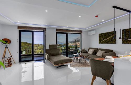 Luxury sea view apartment Makarska with pool - Foto 2