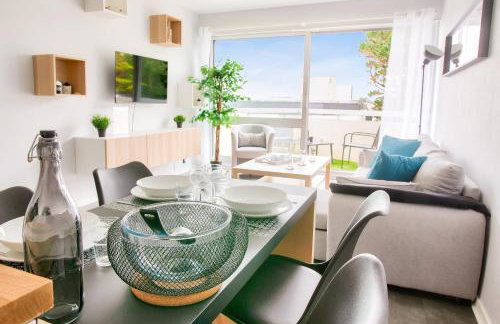 Vue mer - À 160m de la plage - Appartement pour 4 - Foto 7