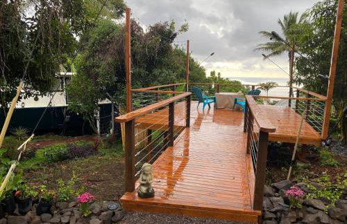 Cozy jungle boat hideaway with stunning ocean view - Foto 15