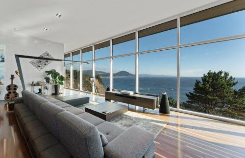 Orford Cliffs - Ocean View, Hot Tub & Gym - Foto 10