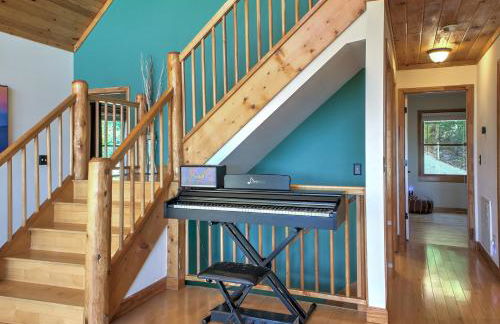 Stunning Mountain Cabin with Views and Hot Tub - Foto 51