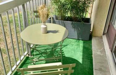 Appartement Cosy 1 chambre pour 2 pers - rénové - terrasse - parking - Foto 8