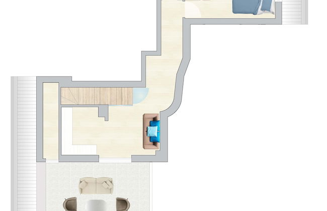 Apartment 30 Meters From the sea With 8 Beds With Full sea View - Foto 17