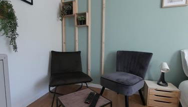 Manifique T1 centre ville Saint-Leu 2 pers WIFI - Foto 4