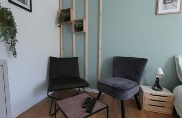 Manifique T1 centre ville Saint-Leu 2 pers WIFI - Foto 4