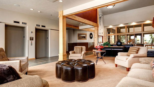 Sala de estar do lobby