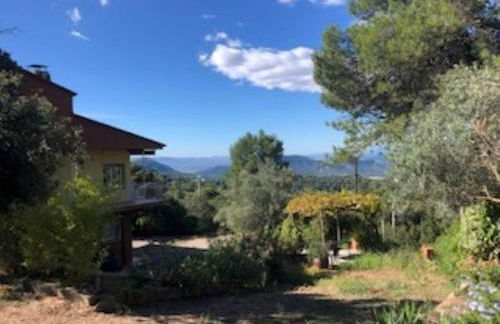 villa 7 personnes 45 mn Barcelone vue sur Montserrat - Foto 24