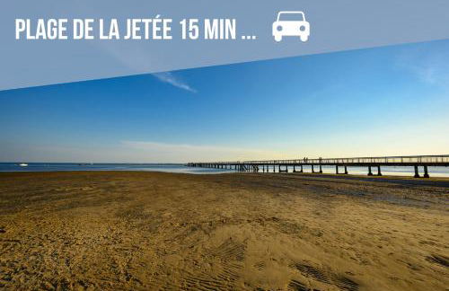 L'Artmonie - Climatisé - Jardin - Centre-ville - Plage - Foto 4