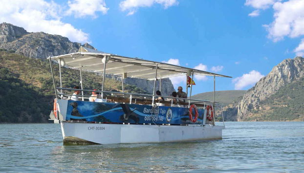 Balade en bateau dans le parc national de Monfragüe