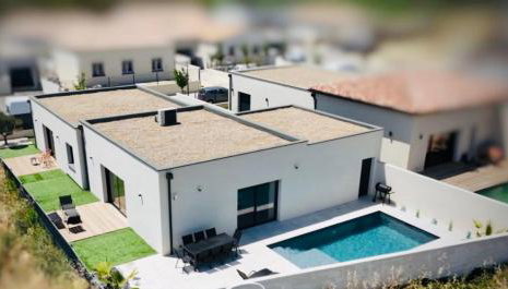 Villa moderne privée avec piscine, vue montagne 3 chambres - Photo 3