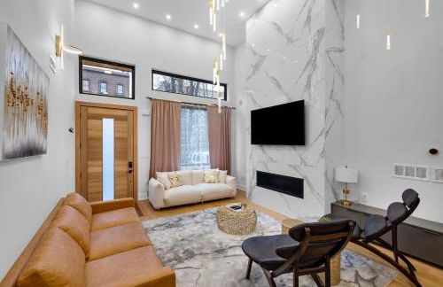 Luxury Downtown Mansion Garage Parking Roofdeck - Foto 2