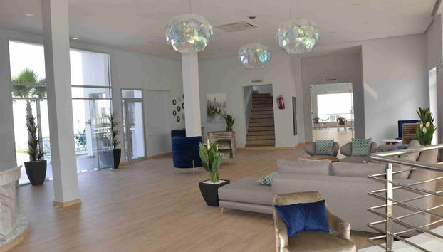 Zona de estar del vestíbulo