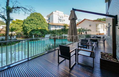 306 Bl 03 - WaldGarten Bombinhas - 50 m do Mar e Frente Avenida - Condomínio de Alto Padrão - Piscina - Academia - Salão de jogos - Foto 40