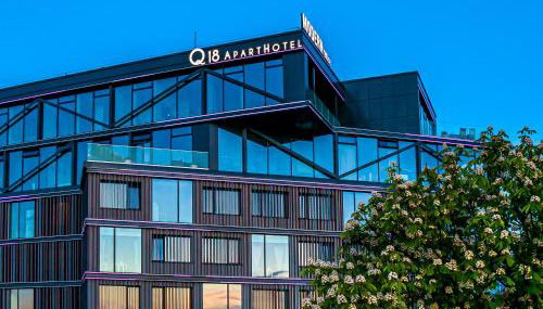 Q18 ApartHotel - Foto 2, Lobby or reception, locker