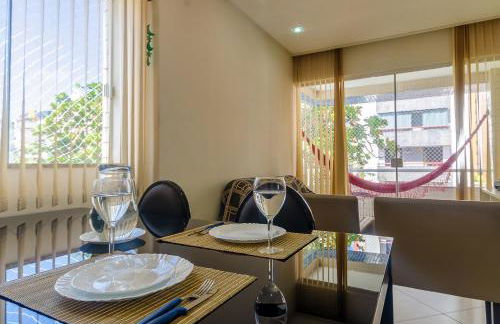 2 Quartos Varanda Piscina, 300 m praia Wi-Fi 200Mb - Photo 3