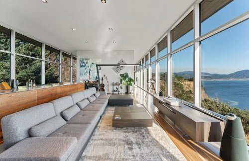 Orford Cliffs - Ocean View, Hot Tub & Gym - Foto 9