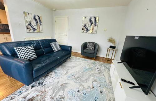 Modern Economy Glasgow Apartment with King bed - Foto 17